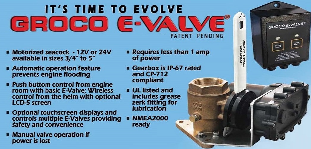 Wireless Seacock Control, with E-Valve!